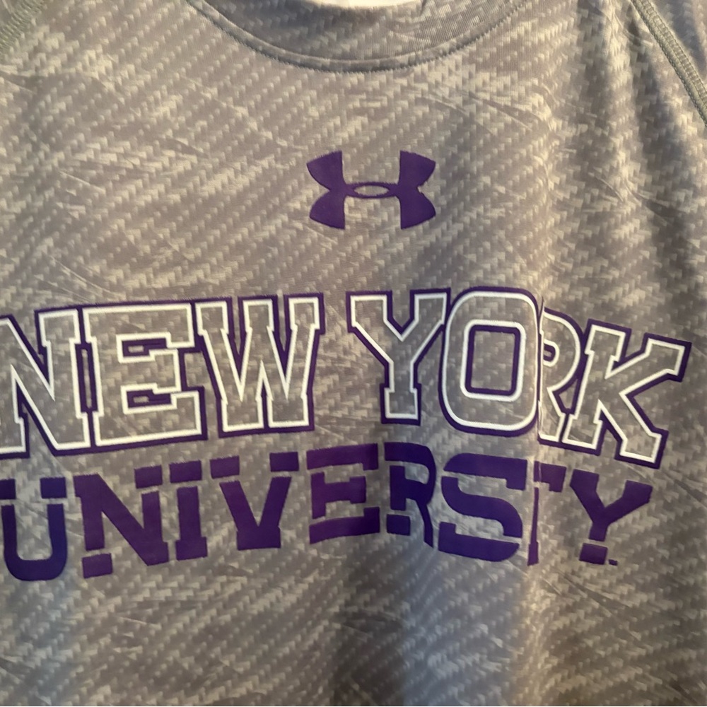 Under Armour Gray Patterned Shirt - image 1